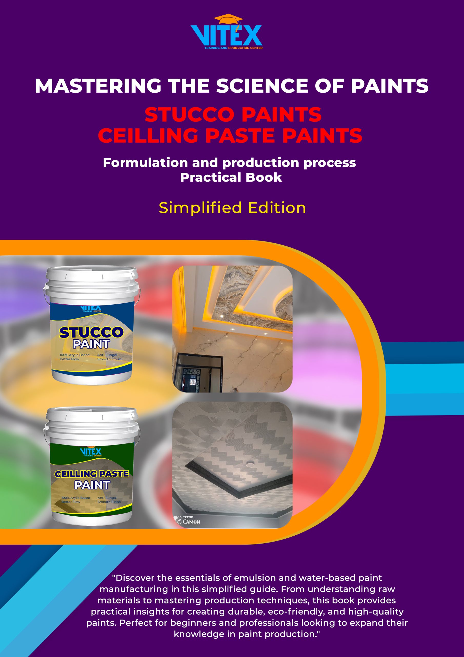 STUCCO PAINTS & CEILING PASTE PAINTS